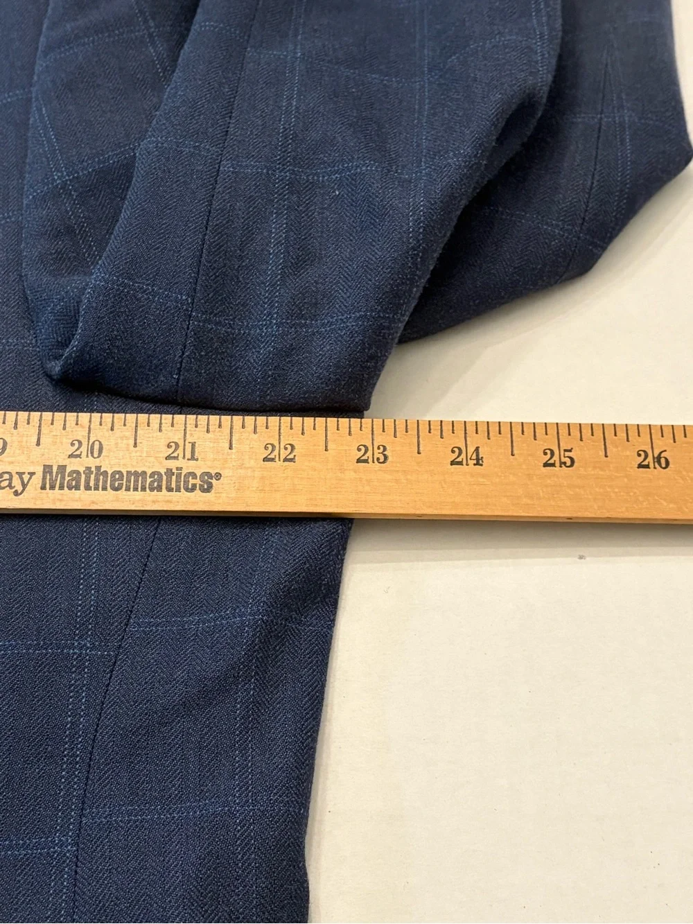 Lauren Ralph Lauren Navy Windowpane Sport Coat